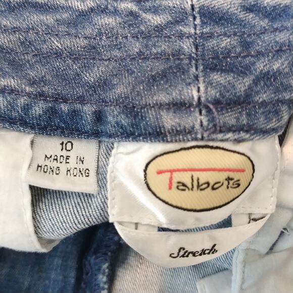 Talbots Vintage Denim Capri Crop Jeans High Waist - Picture 9 of 11
